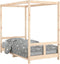 vidaXL - Kinderbedframe - 80x160 - cm - massief - grenenhout