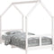 vidaXL - Kinderbedframe - 80x160 - cm - massief - grenenhout - wit