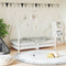 vidaXL - Kinderbedframe - 80x160 - cm - massief - grenenhout - wit