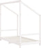 vidaXL - Kinderbedframe - 80x160 - cm - massief - grenenhout - wit