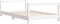 vidaXL - Kinderbedframe - 80x160 - cm - massief - grenenhout - wit