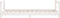 vidaXL - Kinderbedframe - 80x160 - cm - massief - grenenhout - wit