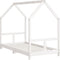 vidaXL - Kinderbedframe - 80x160 - cm - massief - grenenhout - wit