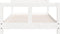 vidaXL - Kinderbedframe - 80x160 - cm - massief - grenenhout - wit