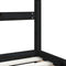 vidaXL - Kinderbedframe - 80x160 - cm - massief - grenenhout - zwart