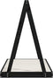 vidaXL - Kinderbedframe - 80x160 - cm - massief - grenenhout - zwart