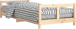 vidaXL - Kinderbedframe - 80x200 - cm - massief - grenenhout