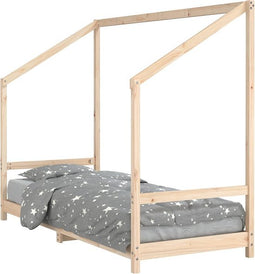 vidaXL - Kinderbedframe - 80x200 - cm - massief - grenenhout