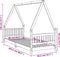vidaXL - Kinderbedframe - 80x200 - cm - massief - grenenhout
