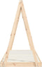 vidaXL - Kinderbedframe - 80x200 - cm - massief - grenenhout
