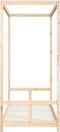vidaXL - Kinderbedframe - 80x200 - cm - massief - grenenhout