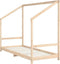 vidaXL - Kinderbedframe - 80x200 - cm - massief - grenenhout