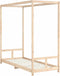 vidaXL - Kinderbedframe - 80x200 - cm - massief - grenenhout