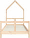 vidaXL - Kinderbedframe - 80x200 - cm - massief - grenenhout