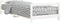vidaXL - Kinderbedframe - 80x200 - cm - massief - grenenhout - wit