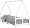 vidaXL - Kinderbedframe - 80x200 - cm - massief - grenenhout - wit