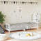 vidaXL - Kinderbedframe - 80x200 - cm - massief - grenenhout - wit