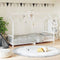 vidaXL - Kinderbedframe - 80x200 - cm - massief - grenenhout - wit