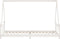 vidaXL - Kinderbedframe - 80x200 - cm - massief - grenenhout - wit
