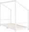 vidaXL - Kinderbedframe - 80x200 - cm - massief - grenenhout - wit