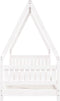 vidaXL - Kinderbedframe - 80x200 - cm - massief - grenenhout - wit