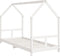 vidaXL - Kinderbedframe - 80x200 - cm - massief - grenenhout - wit