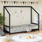 vidaXL - Kinderbedframe - 80x200 - cm - massief - grenenhout - zwart