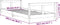 vidaXL - Kinderbedframe - 80x200 - cm - massief - grenenhout - zwart