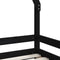 vidaXL - Kinderbedframe - 80x200 - cm - massief - grenenhout - zwart