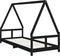 vidaXL - Kinderbedframe - 80x200 - cm - massief - grenenhout - zwart
