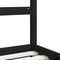 vidaXL - Kinderbedframe - 80x200 - cm - massief - grenenhout - zwart