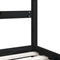 vidaXL - Kinderbedframe - 80x200 - cm - massief - grenenhout - zwart