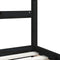 vidaXL - Kinderbedframe - 80x200 - cm - massief - grenenhout - zwart