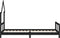 vidaXL - Kinderbedframe - 80x200 - cm - massief - grenenhout - zwart