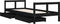 vidaXL - Kinderbedframe - 80x200 - cm - massief - grenenhout - zwart