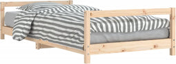 vidaXL - Kinderbedframe - 90x190 - cm - massief - grenenhout