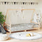 vidaXL - Kinderbedframe - 90x190 - cm - massief - grenenhout