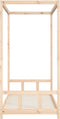 vidaXL - Kinderbedframe - 90x190 - cm - massief - grenenhout