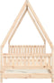vidaXL - Kinderbedframe - 90x190 - cm - massief - grenenhout