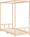 vidaXL - Kinderbedframe - 90x190 - cm - massief - grenenhout