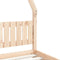 vidaXL - Kinderbedframe - 90x190 - cm - massief - grenenhout