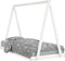 vidaXL - Kinderbedframe - 90x190 - cm - massief - grenenhout - wit