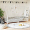 vidaXL - Kinderbedframe - 90x190 - cm - massief - grenenhout - wit