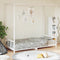 vidaXL - Kinderbedframe - 90x190 - cm - massief - grenenhout - wit