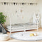 vidaXL - Kinderbedframe - 90x190 - cm - massief - grenenhout - wit