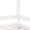 vidaXL - Kinderbedframe - 90x190 - cm - massief - grenenhout - wit