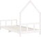 vidaXL - Kinderbedframe - 90x190 - cm - massief - grenenhout - wit