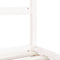 vidaXL - Kinderbedframe - 90x190 - cm - massief - grenenhout - wit