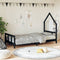 vidaXL - Kinderbedframe - 90x190 - cm - massief - grenenhout - zwart