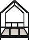 vidaXL - Kinderbedframe - 90x190 - cm - massief - grenenhout - zwart